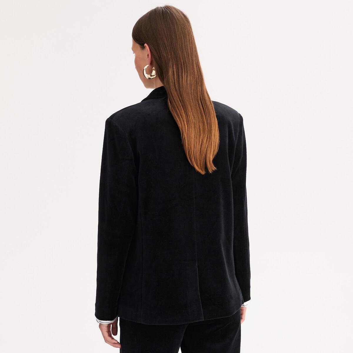 La Redoute Collections Blazer Droit en Velours  