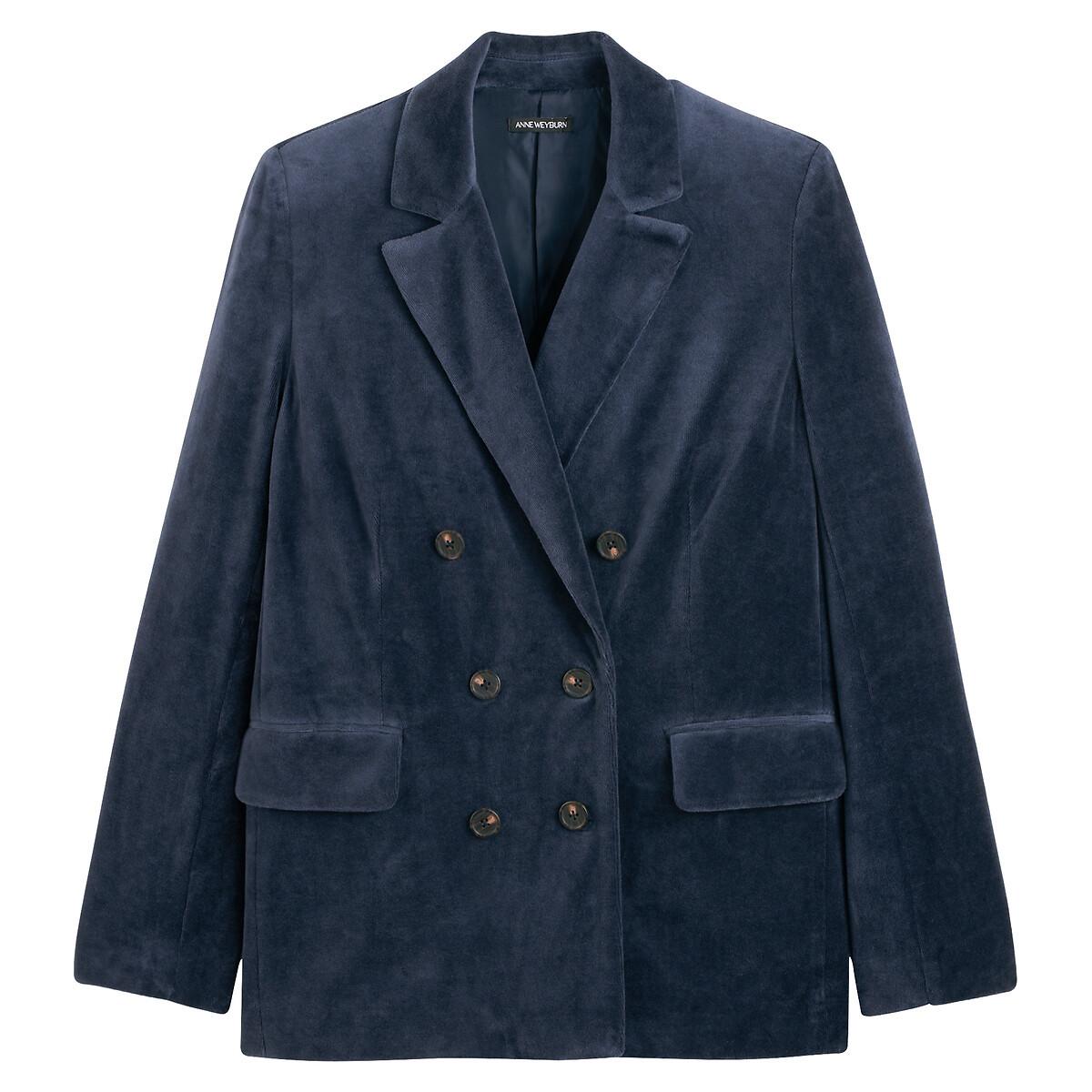 La Redoute Collections Blazer Droit en Velours  