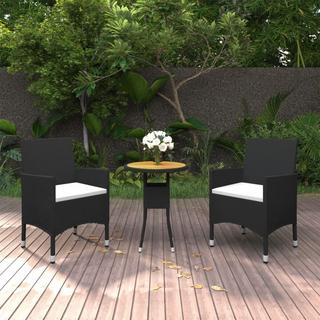 VidaXL Garten essgruppe poly-rattan  