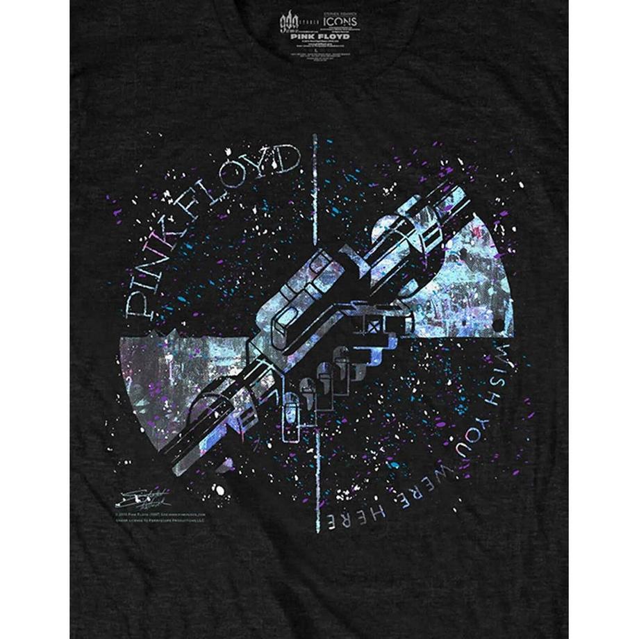 Pink Floyd Pink Floyd Machine Greeting T-Shirt  