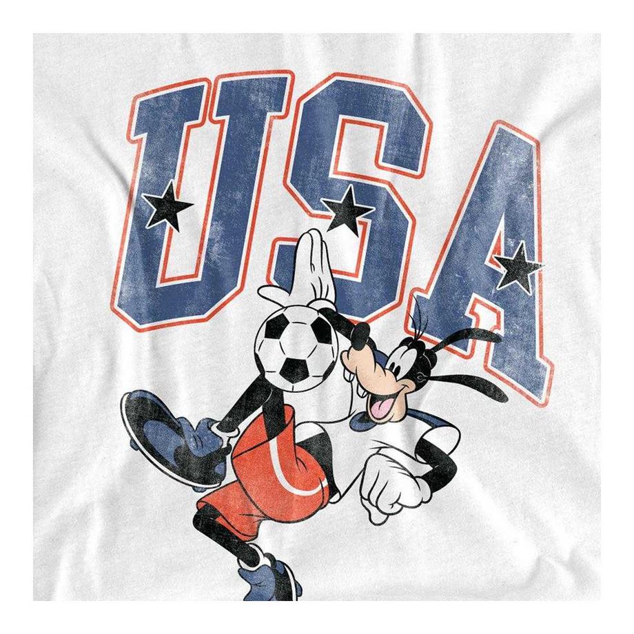 Disney  Usa Maglietta Pippo Pallone Manica Lunga 