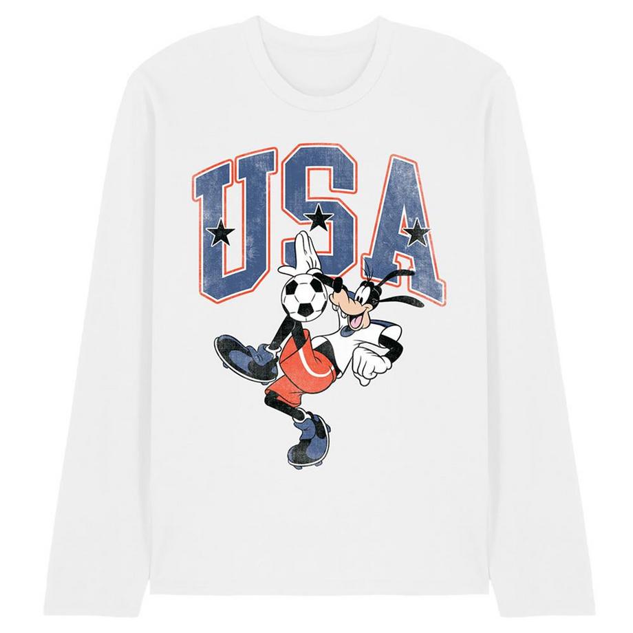 Usa Maglietta Pippo Pallone Manica Lunga