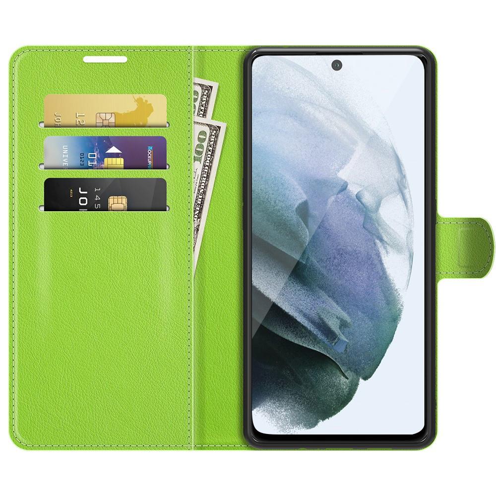 Cover-Discount  Galaxy S21 FE - Leder Etui Hülle 