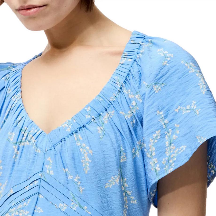 FRENCH CONNECTION  Robe Milongue Manches Bouffantes Daniella 