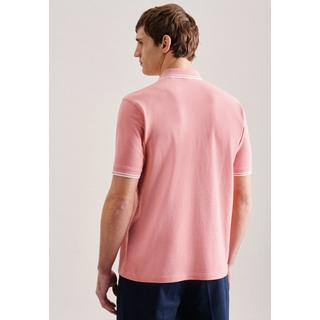 Seidensticker  Polo-Shirt Gerader Schnitt (Normal-Fit) Fit Kurzarm Uni 