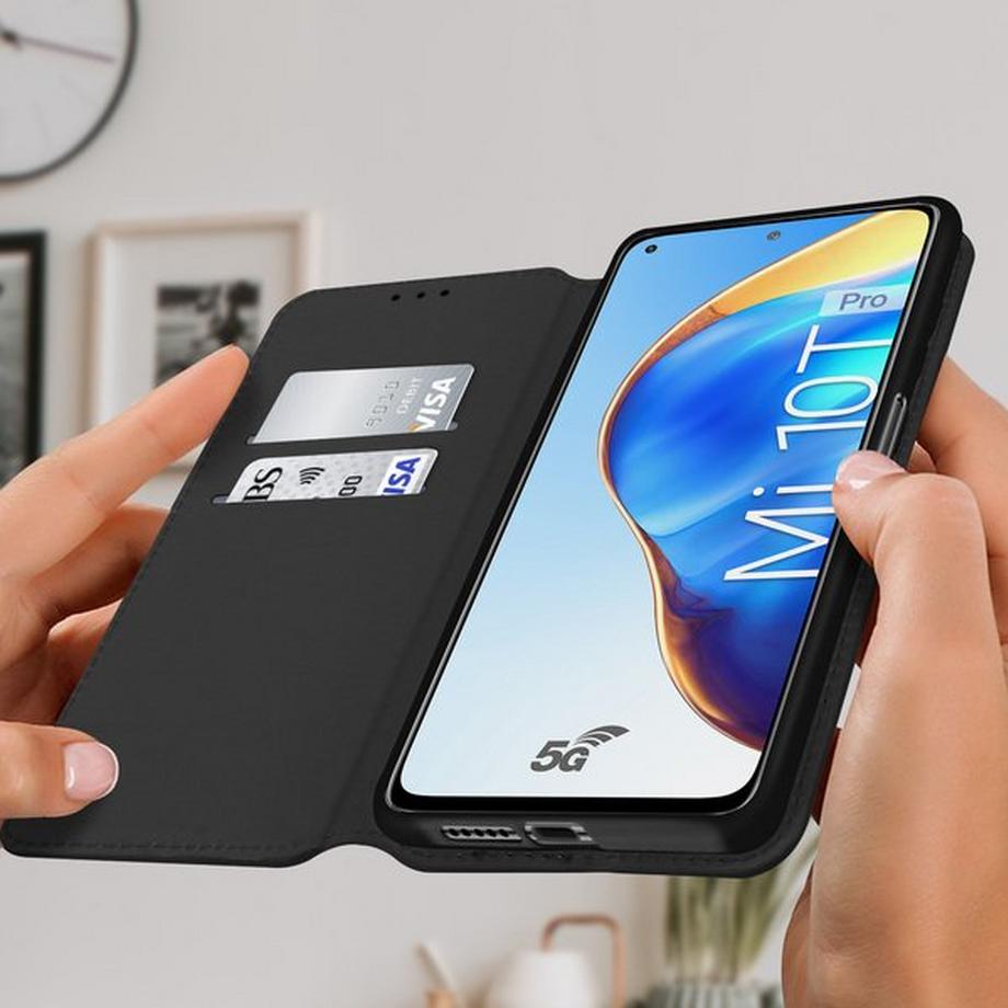 Avizar  Étui Xiaomi Mi 10T / Pro Folio Noir 