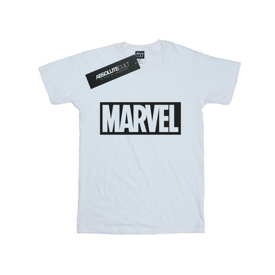 MARVEL Logo Bedrucktes T-Shirt  