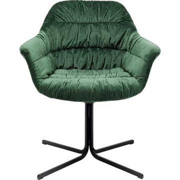 Chaise pivotante Colmar vert