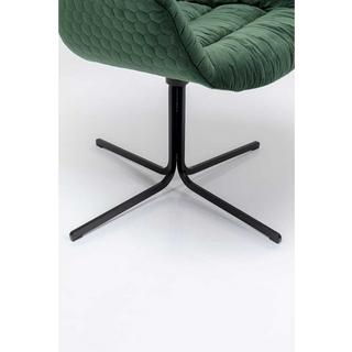 mutoni Chaise pivotante Colmar vert  