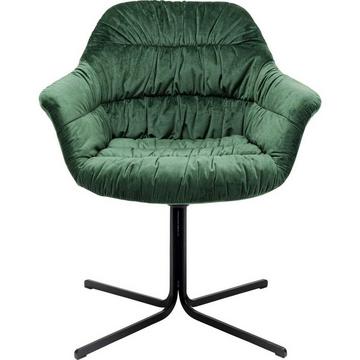 Chaise pivotante Colmar vert