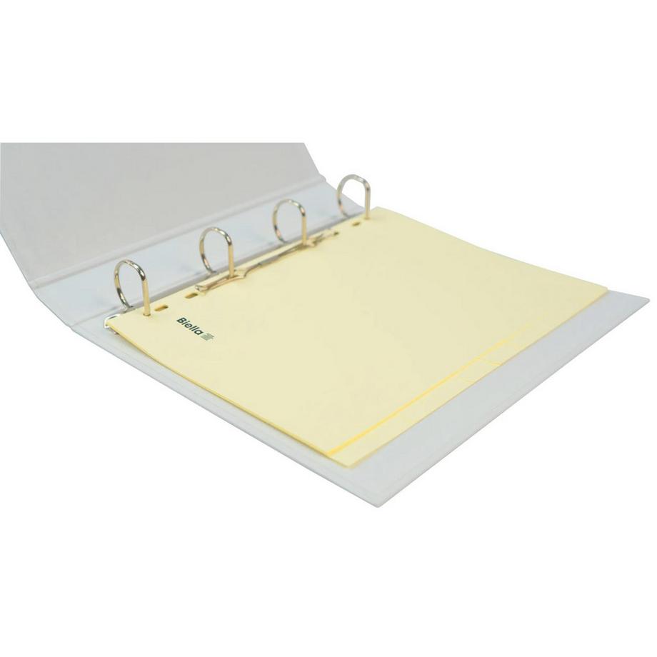 Biella BIELLA Register Karton hellbraun A4 196410.00 10-teilig, blanko, 4 Loch  