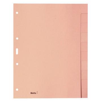 BIELLA Register Karton hellbraun A4 196410.00 10-teilig, blanko, 4 Loch