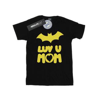 DC COMICS  Batgirl Luv You Mom TShirt 