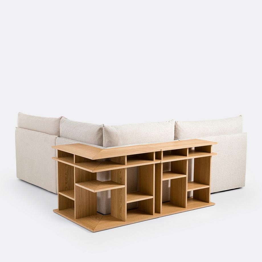 La Redoute Intérieurs Sofa-Eckregal Abac  