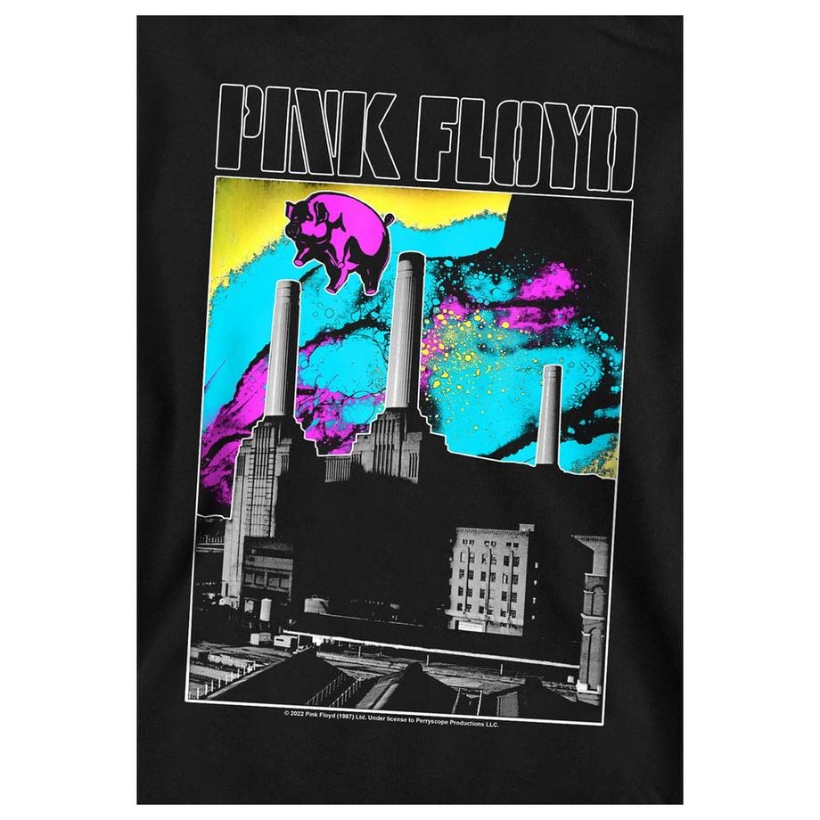 Pink Floyd  Animals Sky Felpa Con Cappuccio Da Indossare 