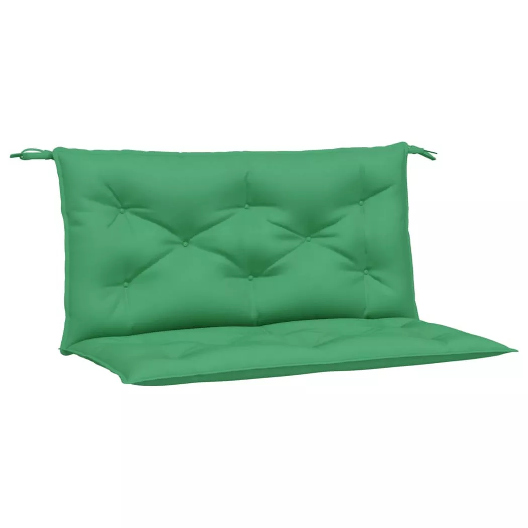 VidaXL - Coussin de banc de jardin tissu, One Size, Vert