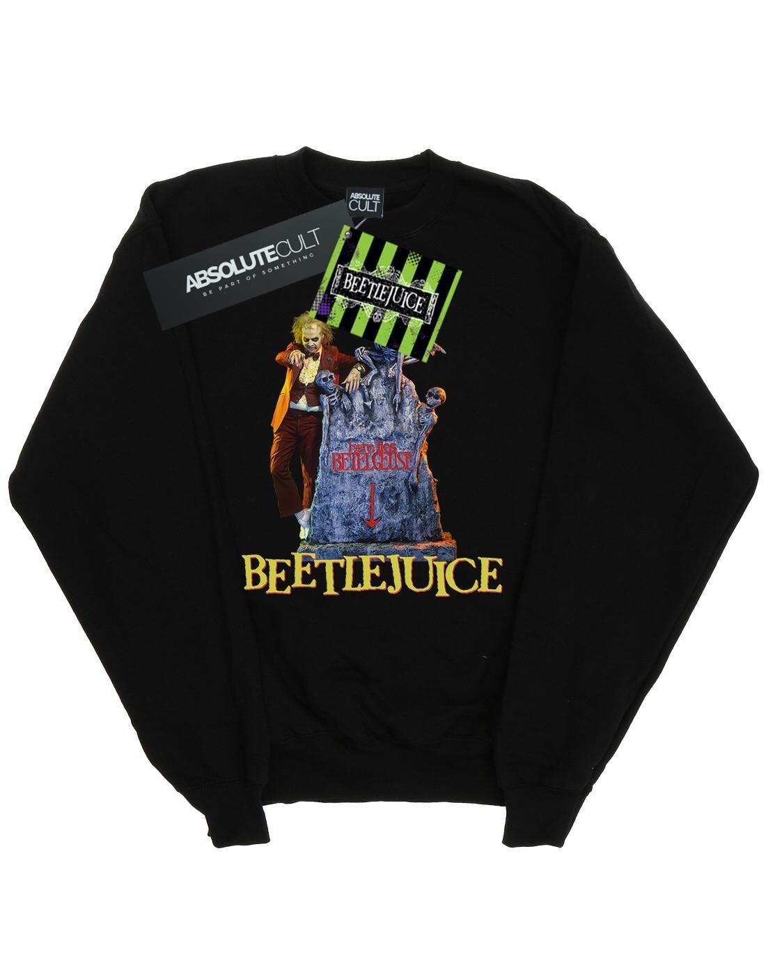 Beetlejuice  Here Lies Sweatshirt 