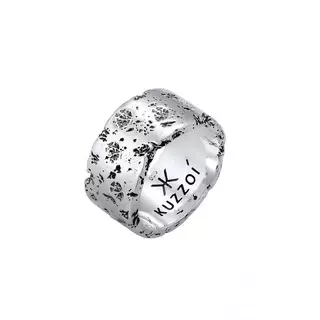 Kuzzoi Ring Bandring Rustikal Robuster Look 925 Silber | online kaufen -  MANOR