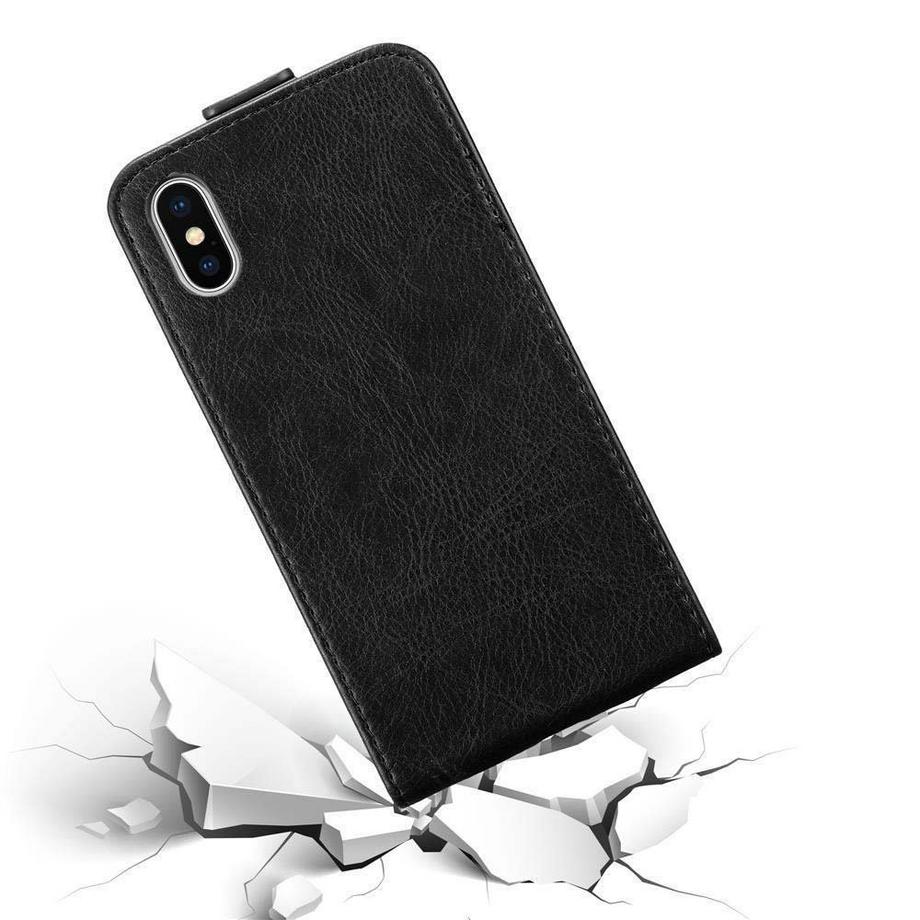 Cadorabo  Housse compatible avec Apple iPhone X / XS - Coque de protection au design flip avec fermeture magnétique 