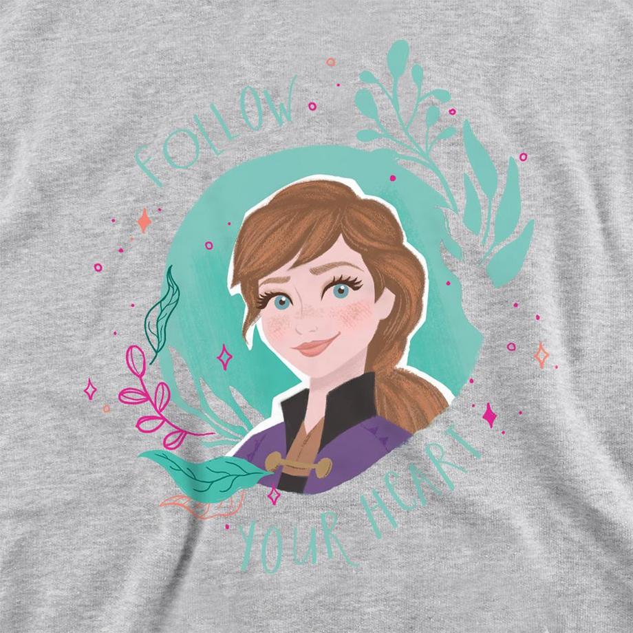FROZEN  Follow Your Heart Felpa Con Cappuccio Anna Erica 