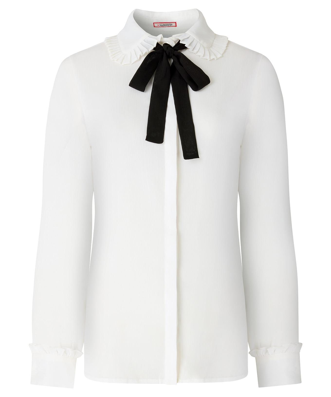 Joe Browns Bluse mit Faltenkragen und Top  