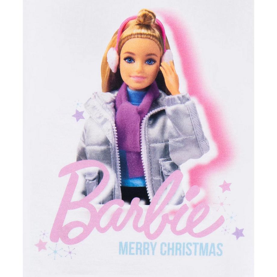 Barbie Weihnachtliches Design T-Shirt  