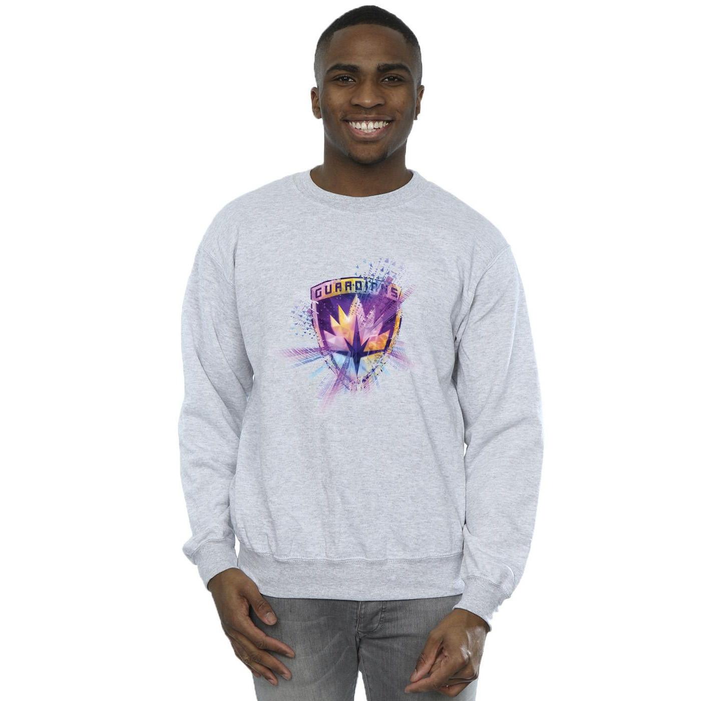 MARVEL  Guardians Of The Galaxy Abstract Star Lord Sweatshirt 