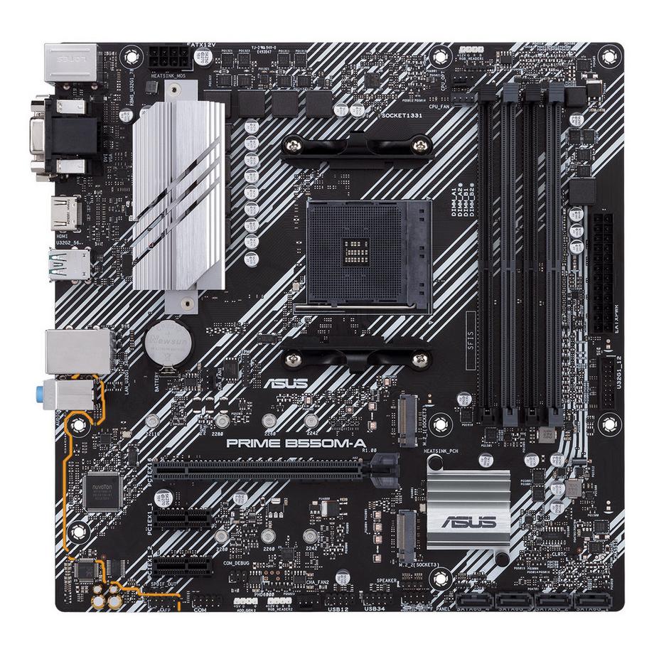 ASUS  Prime B550M-A/CSM AMD B550 Socket AM4 micro ATX 