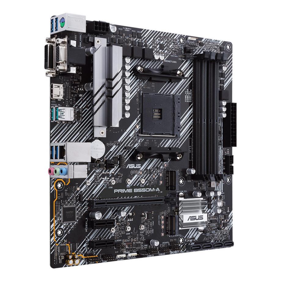 ASUS  Prime B550M-A/CSM AMD B550 Socket AM4 micro ATX 