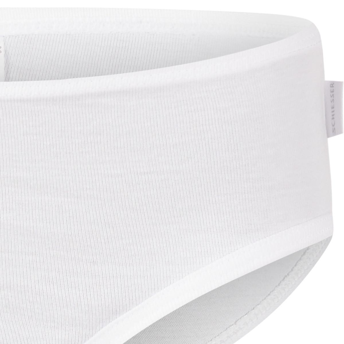 Schiesser  à fines côtes Organic Cotton lot de 6 - Slips 