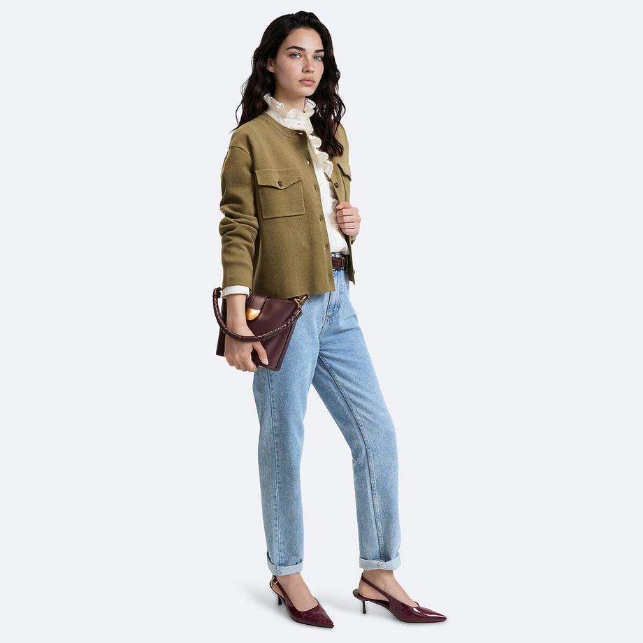 La Redoute Collections Cardigan in maglia milano collo tondo  