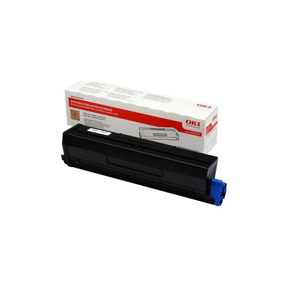 OKI  OKI Toner schwarz 43979202 B430/440 7000 Seiten 