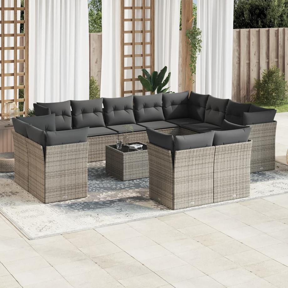 VidaXL Garten sofagarnitur poly-rattan  