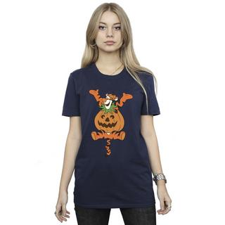 Winnie the Pooh Tigger Citrouille Halloween T-Shirt Coupe Cintrée  