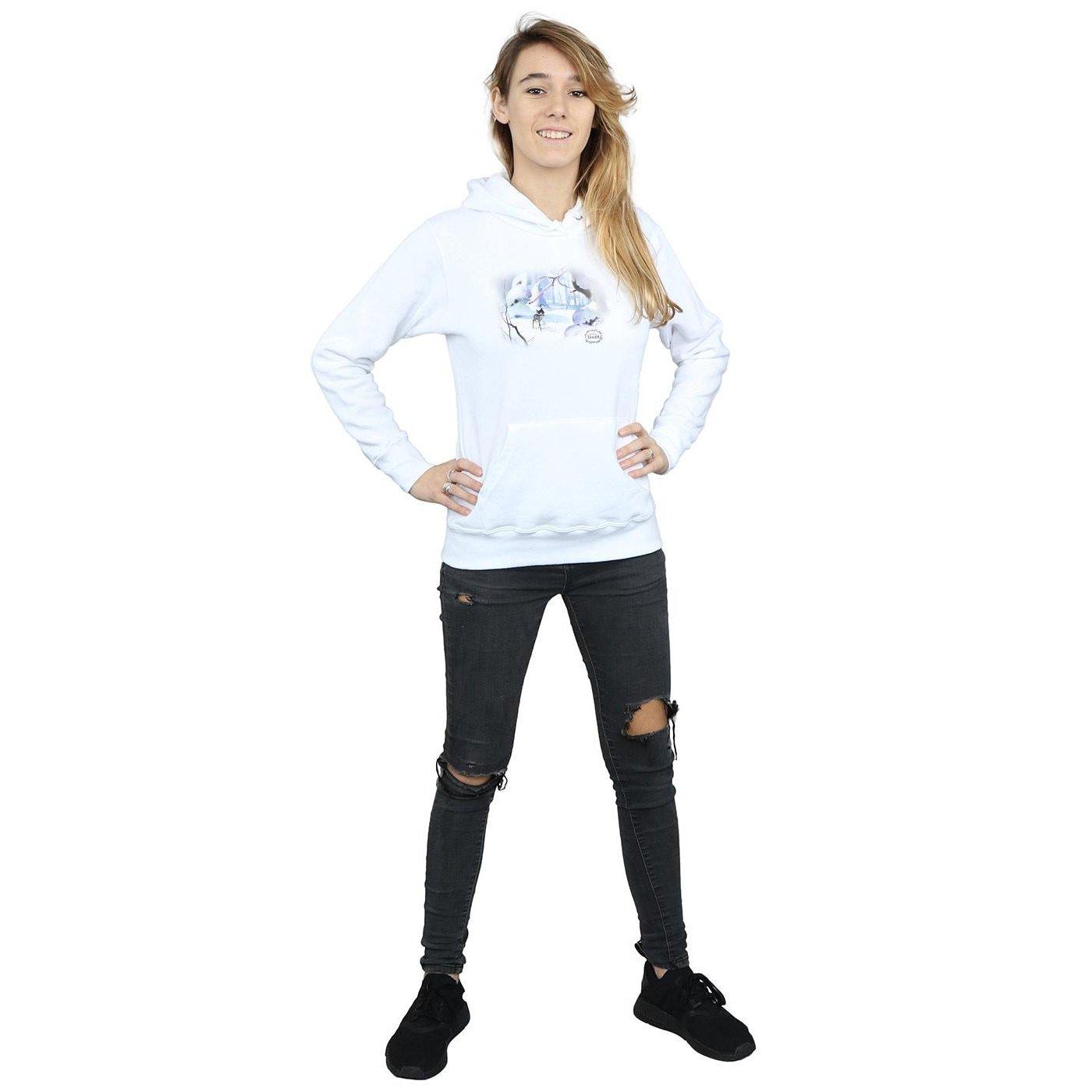 Disney Bambi Scène d'Hiver Sweat à Capuche  