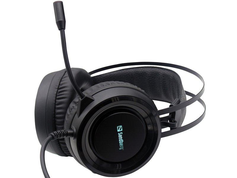 Sandberg  126-22 Kopfhörer & Headset Verkabelt Kopfband Gaming Schwarz 