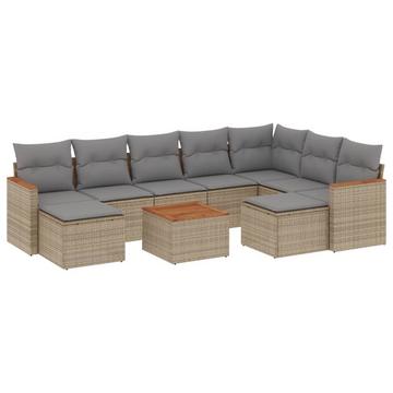 Garten sofagarnitur poly-rattan