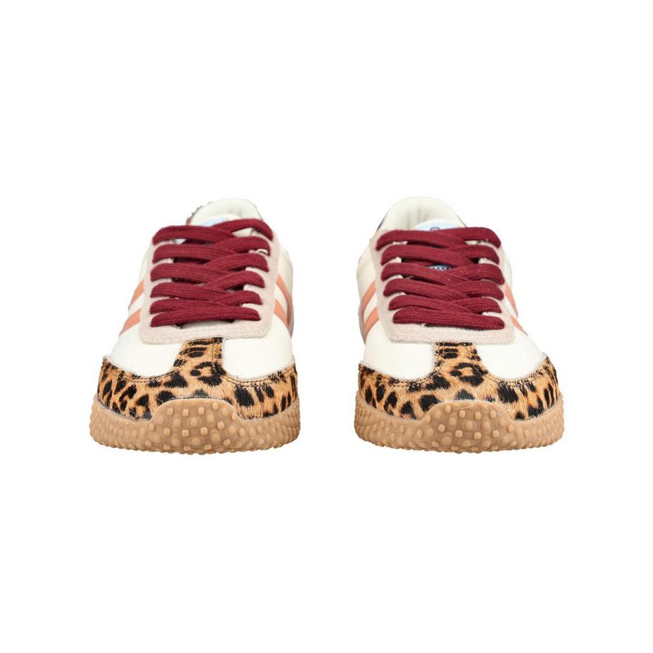 Gioseppo Sneaker à motif léopard et rayure bleue  