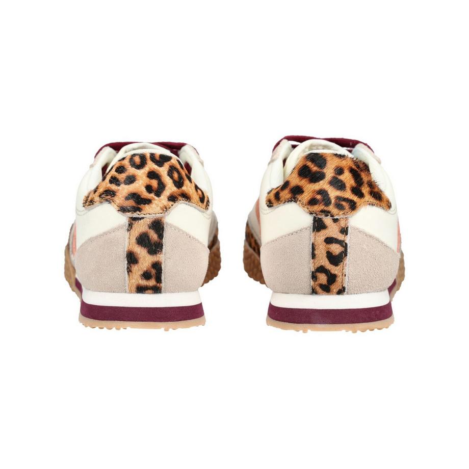 Gioseppo Sneaker à motif léopard et rayure bleue  