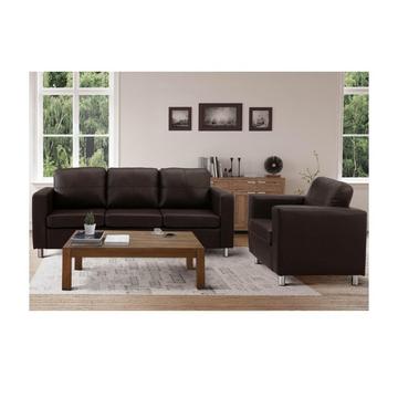 Divano 3+1 posti in similpelle e ACKLEY