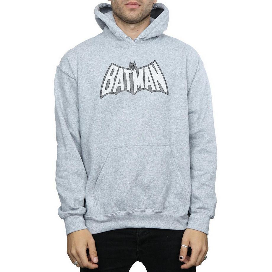 DC COMICS Batman Justice League Logo Felpa con Cappuccio  