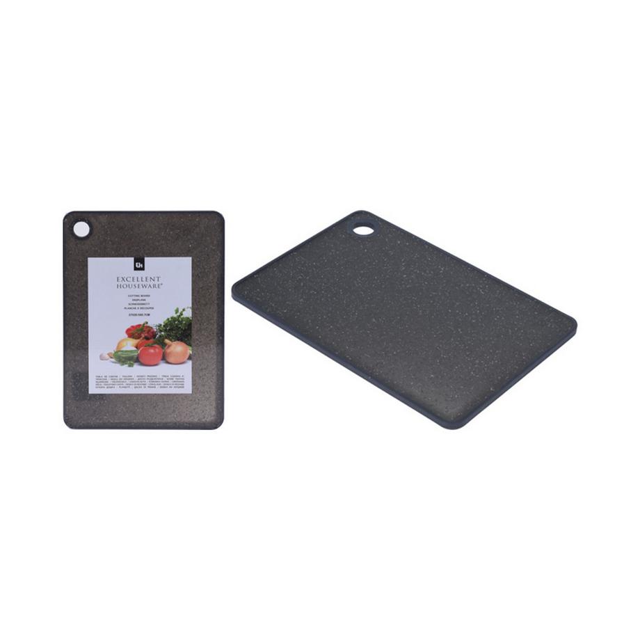 Schneidebrett 23x16cm schwarz