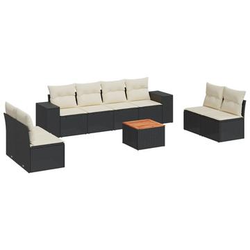 Garten sofagarnitur poly-rattan