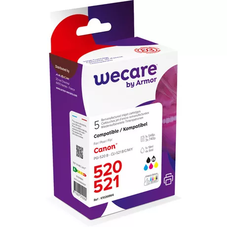 wecare  WEC4277 Druckerpatrone 5 Stück(e) Schwarz, Cyan, Magenta, Gelb 