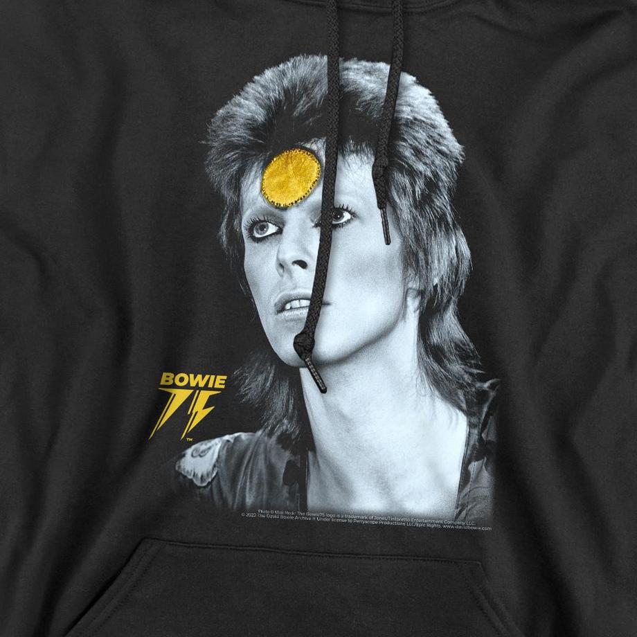 David Bowie Golden Bowie Felpa con cappuccio  