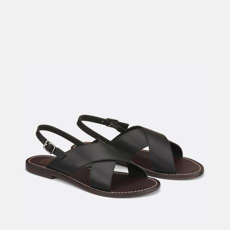 La Redoute Collections  Signature-Sandalen Laurine aus Glattleder 