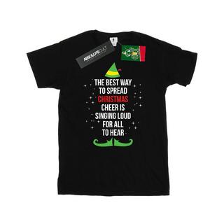 Elf T-shirt Christmas Cheer  