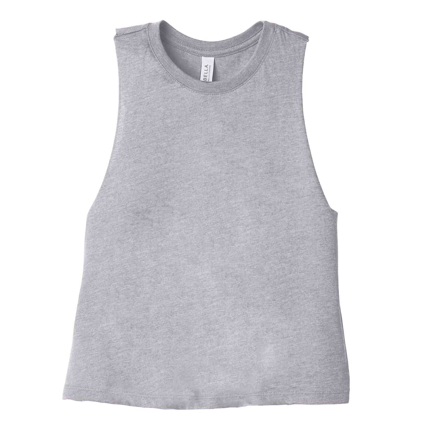 Bella + Canvas  CropTanktop mit Racerback 