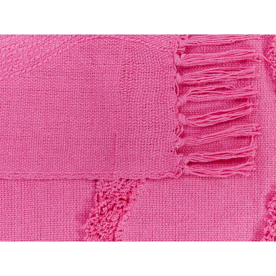 Beliani Coperta in Cotone Boho Khari  