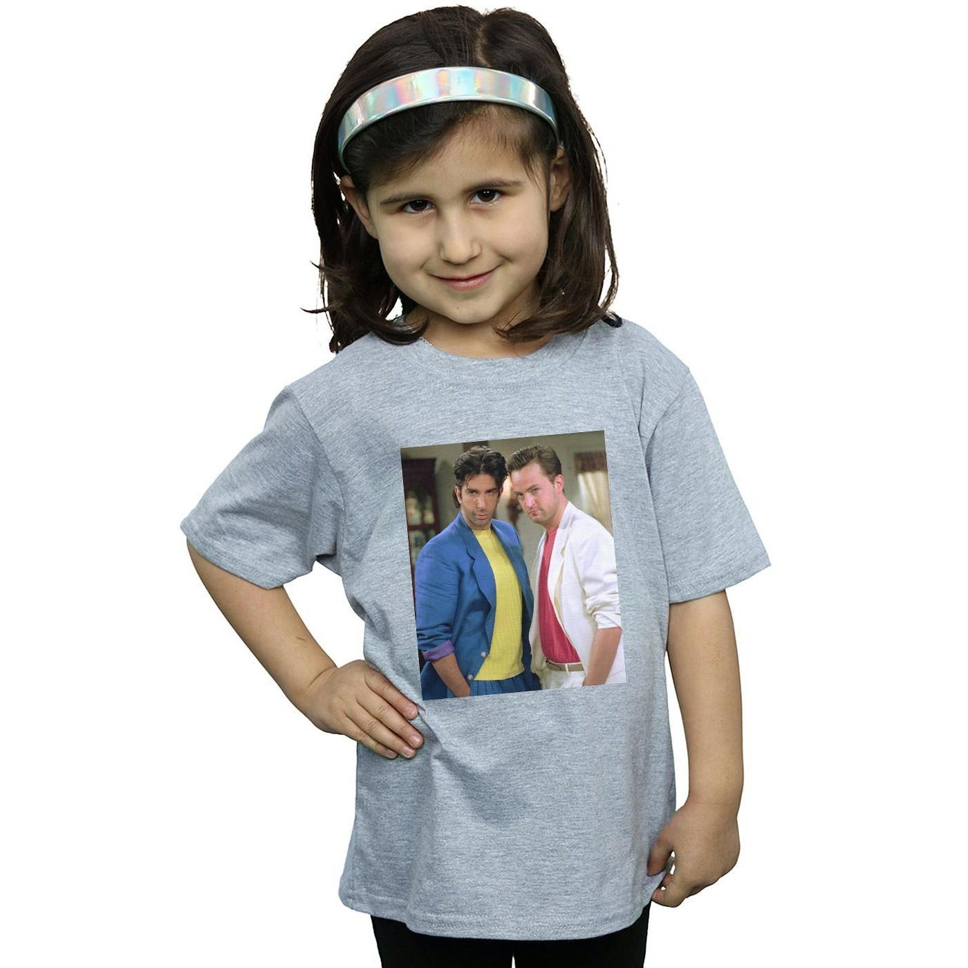 Friends  80's Ross And Chandler TShirt 